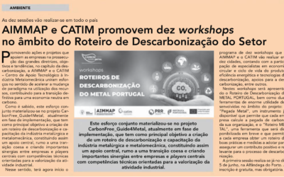 AIMMAP e CATIM promovem dez workshops no âmbito do Roteiro de Descarbonização do Setor